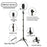 JMARY FM-536A 10-inch Ring Fill Light with Phone Clip + Bluetooth-compatible Shutter + Tripod - 5
