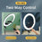 JMARY FM-19RS 19-inch Touch Control Beauty Light Photography LED Ring Fill Light - US Plug - 2