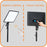 JMARY FM-17RS 17-inch Touch Control Dimmable LED Panel Light with Remote - EU Plug - 4