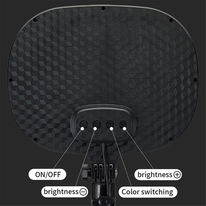 JMARY FM-58R Photography Fill Light 180-Degree Rotatable 9-inch LED Light for Live Streaming - 2