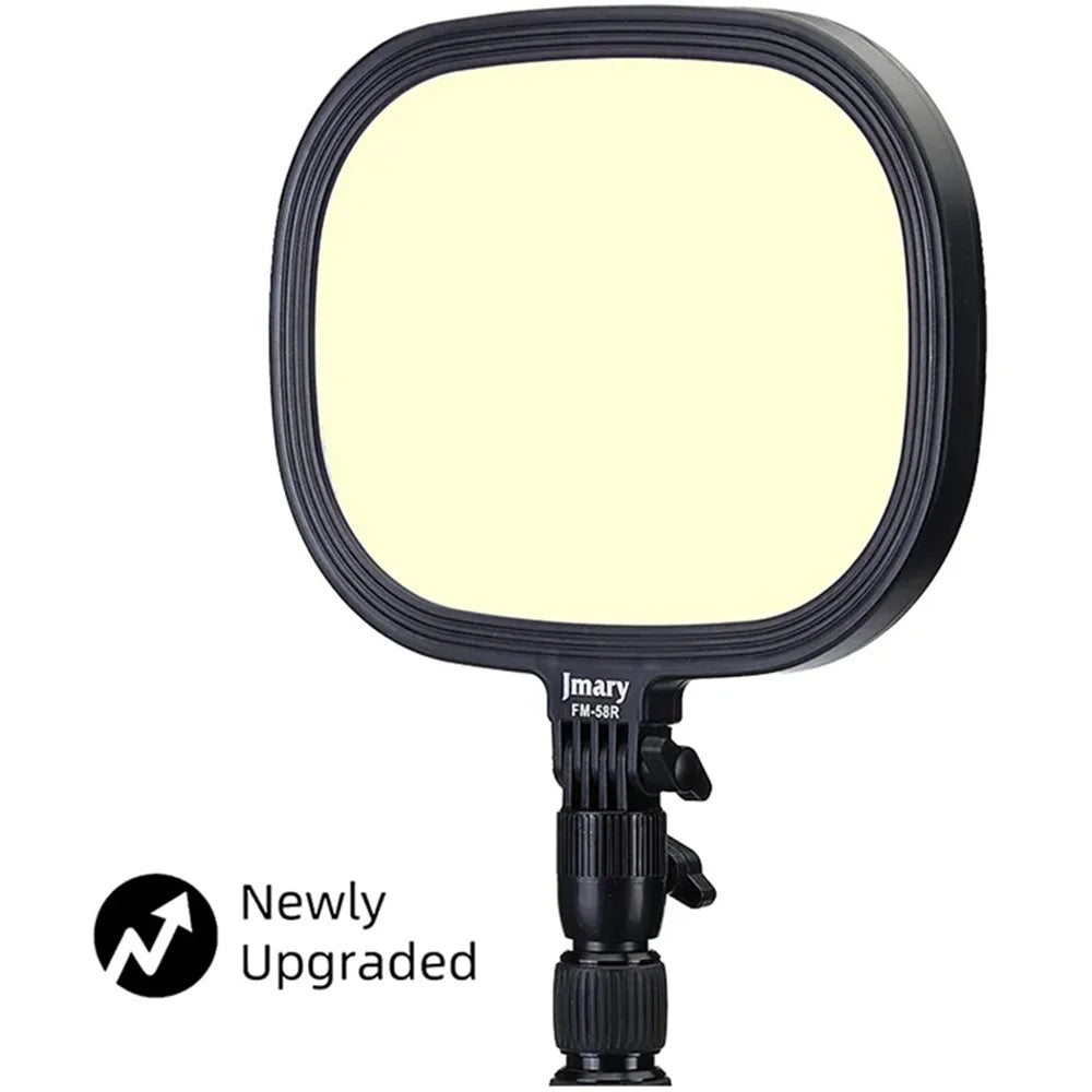 JMARY FM-58R Photography Fill Light 180-Degree Rotatable 9-inch LED Light for Live Streaming - 4