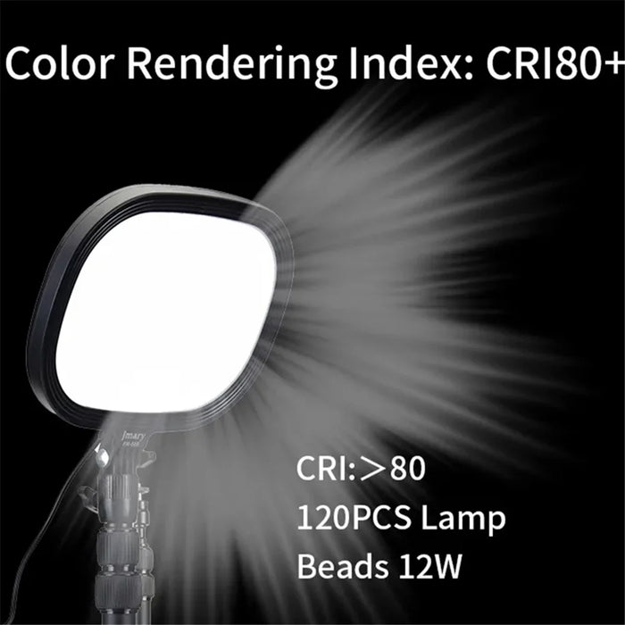 JMARY FM-58R Photography Fill Light 180-Degree Rotatable 9-inch LED Light for Live Streaming - 5