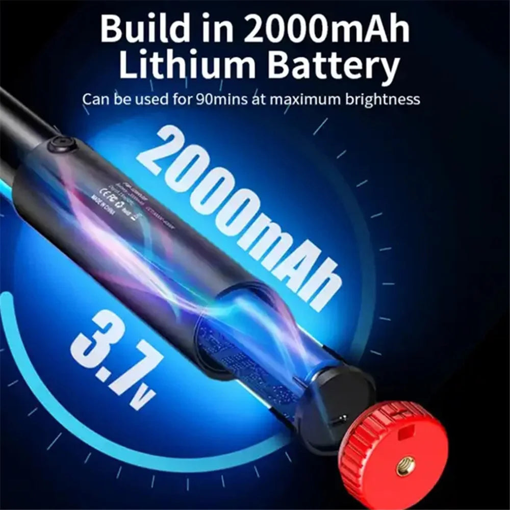 JMARY FM-128RGB Outdoor Photography Light Waterproof RGB Handheld LED Fill Light Stick - 3