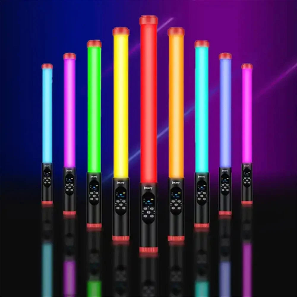 JMARY FM-128RGB Outdoor Photography Light Waterproof RGB Handheld LED Fill Light Stick - 6
