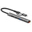 SVT02 For Iphone+Type-C Hub Adapter to 2 Type-C Ports+USB+2 Card Reader Slots - Black - 1