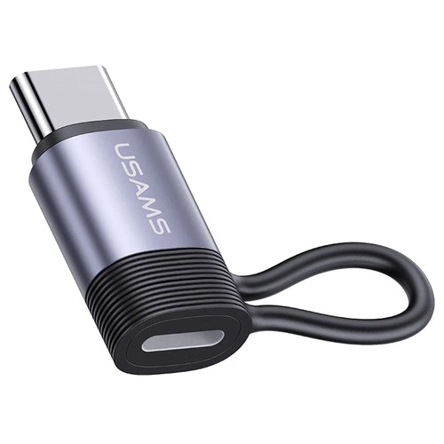 USAMS US-SJ677 AU17 PD 30W Charging Adapter Type-C Male to 8-Pin Female Converter - 1