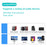 Bluetooth-compatible 5.0 Audio Adapter Transmitter Receiver US Plug 3.5mm AUX Adapter - 3
