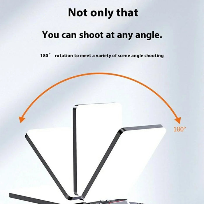 12-inch LED Fill Light with Desktop Stand for Live Streaming Adjustable Brightness Photography Light - 7