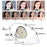 2 Set Softbox Lighting Kit Octagon Box Studio Photography Portrait Continuous Light Equipment - US Plug - 2