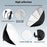 2 Set Softbox Lighting Kit Octagon Box Studio Photography Portrait Continuous Light Equipment - US Plug - 4