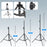 2 Sets Photography Studio Lights 3 Color Temperature 5070 LED Softbox Lighting Kit with Remote Controller - US Plug - 7