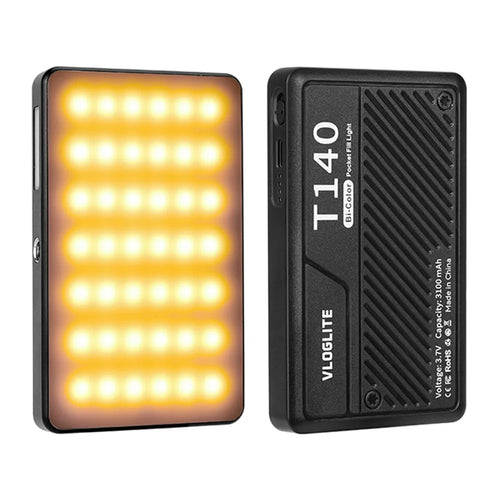 T140 Camera Phone Tablet Video Light with Phone Clip Soft Light Fill Light Selfie Light for Photography - 1