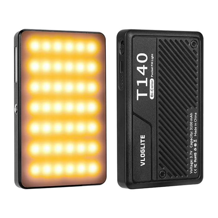 T140 Camera Phone Tablet Video Light with Phone Clip Soft Light Fill Light Selfie Light for Photography - 1
