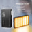 T140 Camera Phone Tablet Video Light with Phone Clip Soft Light Fill Light Selfie Light for Photography - 6