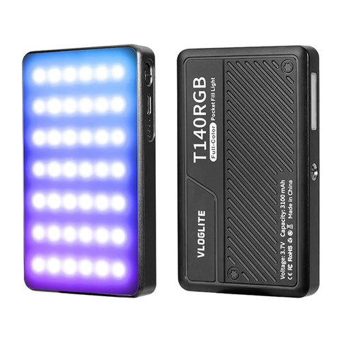 T140 RGB Full Color Phone Fill Light Video Light for Tiktok / Video Recording / Photography - 1