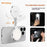 VRIG FD-04 Magnetic Ring Light for Smartphones 360 Degree Rotatable Selfie Fill Lamp with Mirror - White - 4