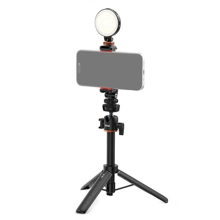 VRIG FD-05 Camera Smartphone Cold Shoe LED Video Light Rotatable Adjustable Color Temperature Fill Light - 2