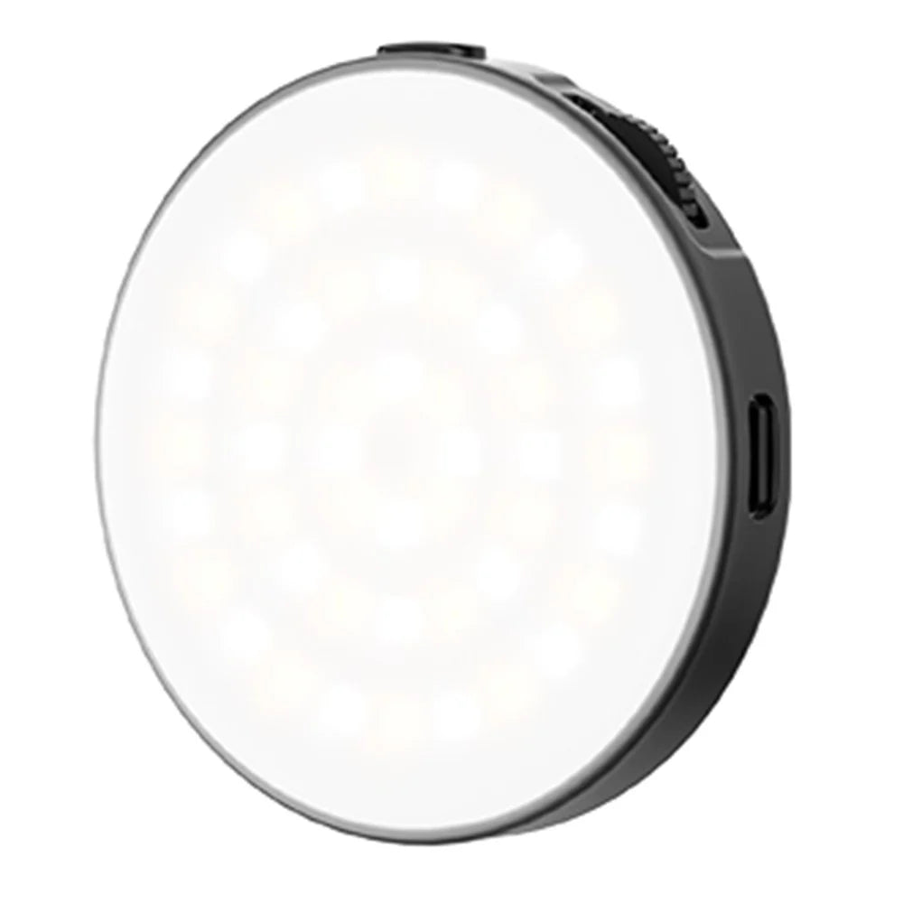 VRIG FD-03 Smartphone Magnetic LED Fill Light Adjustable Brightness Color Temperature Portable Video Light - Black - 2