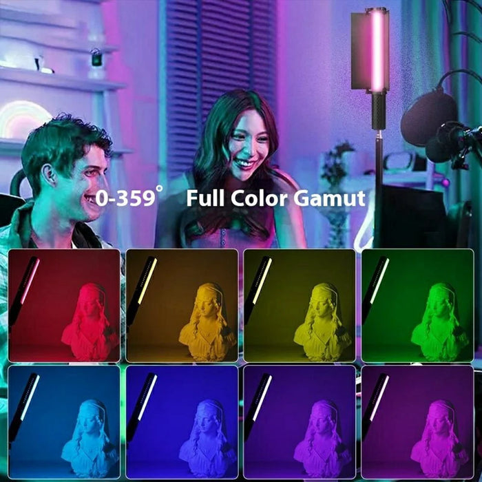 VLOGLITE B20RGB Handheld RGB Photography Light Stick 20 Modes 1800K - 9000K Magnetic LED Fill Light - 5
