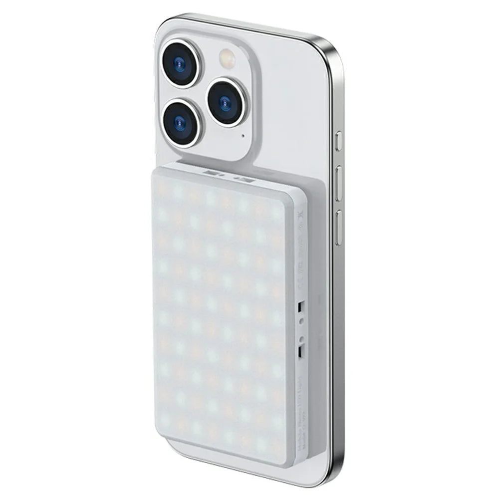 V22A 4W Power Portable Pocket LED Light Type-C Charging Magnetic Fill Light for Phone Camera Live Streaming - 1