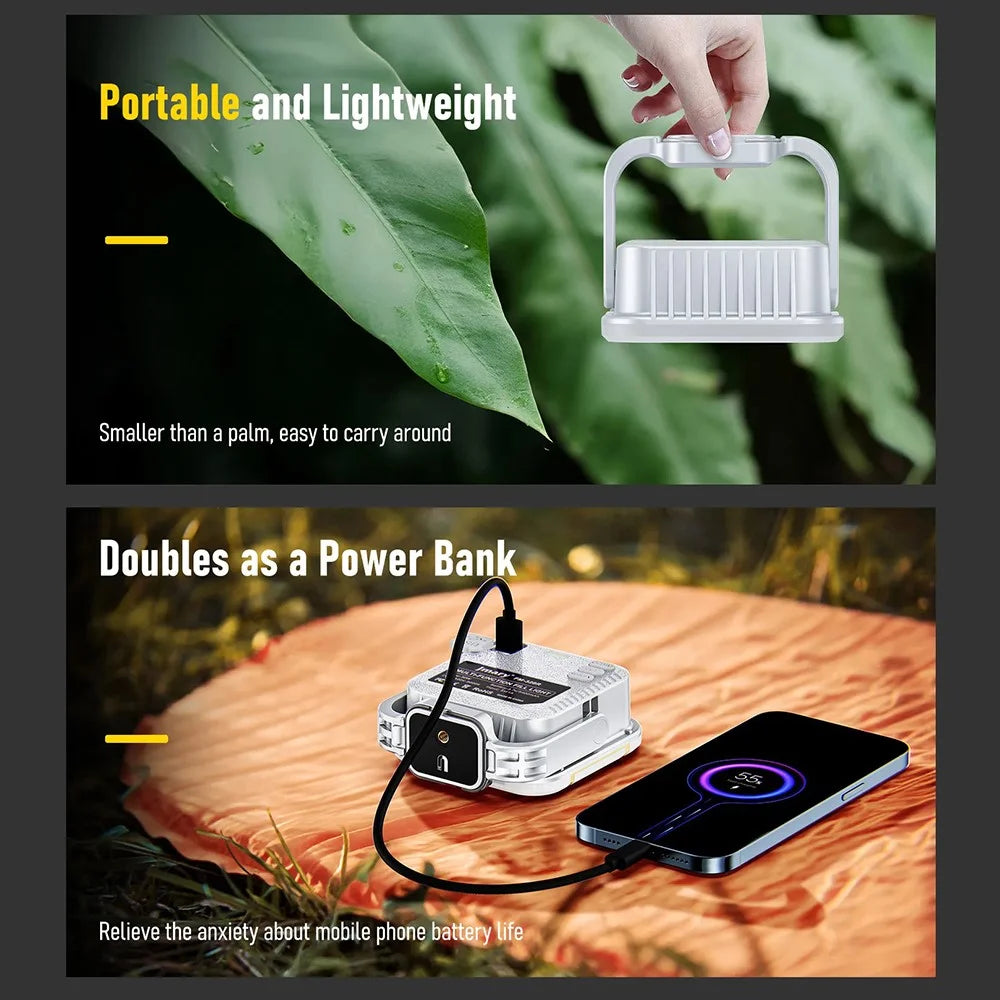 JMARY FM-428RGB Magnetic Fill Light Portable RGB LED Light with Power Bank Function for Photography / Videography - 3