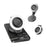 D13 Foldable Magnetic Phone Light 180 Degree Rotating Dimmable 30-LED Fill Light for Photography Live Streaming - 1