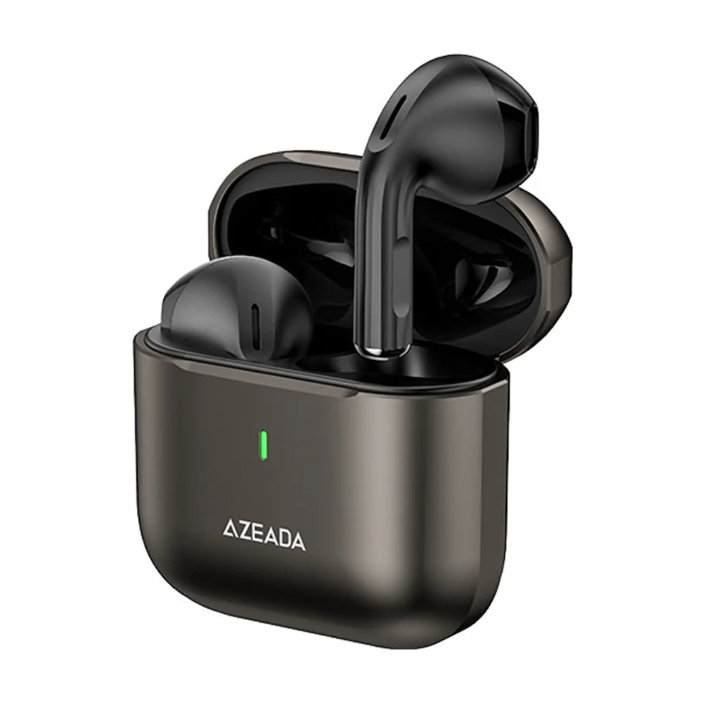 AZEADA AZ-BT07 13mm Driver TWS Bluetooth-compatible 5.4 Earbuds Semi-in-ear Wireless Music Earbuds - Tarnish - 1