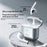 AZEADA AZ-BT07 13mm Driver TWS Bluetooth-compatible 5.4 Earbuds Semi-in-ear Wireless Music Earbuds - Tarnish - 3