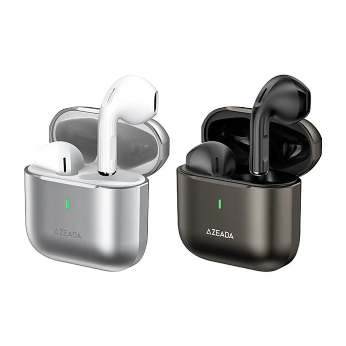 AZEADA AZ-BT07 13mm Driver TWS Bluetooth-compatible 5.4 Earbuds Semi-in-ear Wireless Music Earbuds - Tarnish - 6