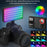 JMARY FM-180RGB RGB LED Video Light 20W 3300mAh Rechargeable Fill Light with Magnetic Diffuser for Photography DSLR Camera - 3