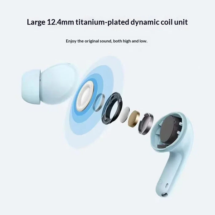 XIAOMI Redmi Buds 8 Lite Bluetooth-compatible Earbuds 12.4mm Driver ANC Noise Cancelling Wireless Earbuds (Chinese Version) - Black - 4