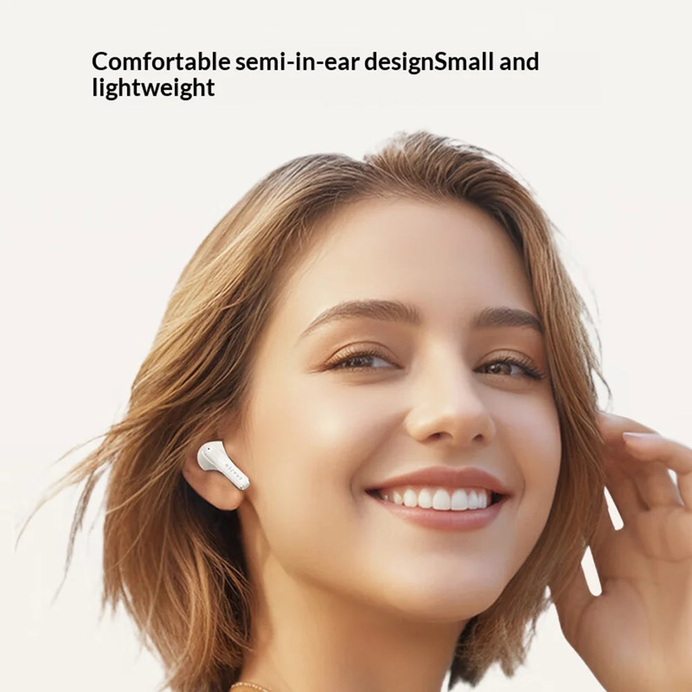 ERAZER XT68 Pro TWS Bluetooth-compatible Earbuds 13mm Driver HiFi Sound Wireless Earbuds (Invested By Lenovo) - Black - 3