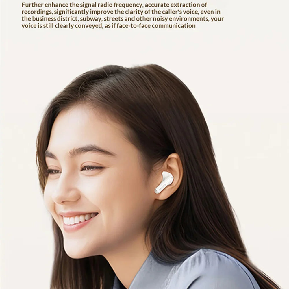 ERAZER XT68 Pro TWS Bluetooth-compatible Earbuds 13mm Driver HiFi Sound Wireless Earbuds (Invested By Lenovo) - Black - 6