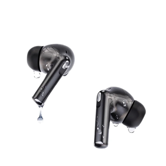 W968 Wireless Bluetooth-compatible Earbuds ANC Active Noise Cancelling In-ear Sports Earbuds - Black - 7