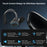 XH13 Bluetooth-compatible Ear-hook In-Ear Earbuds 60ms Low Latency Gaming Sports Earbuds - Black - 7