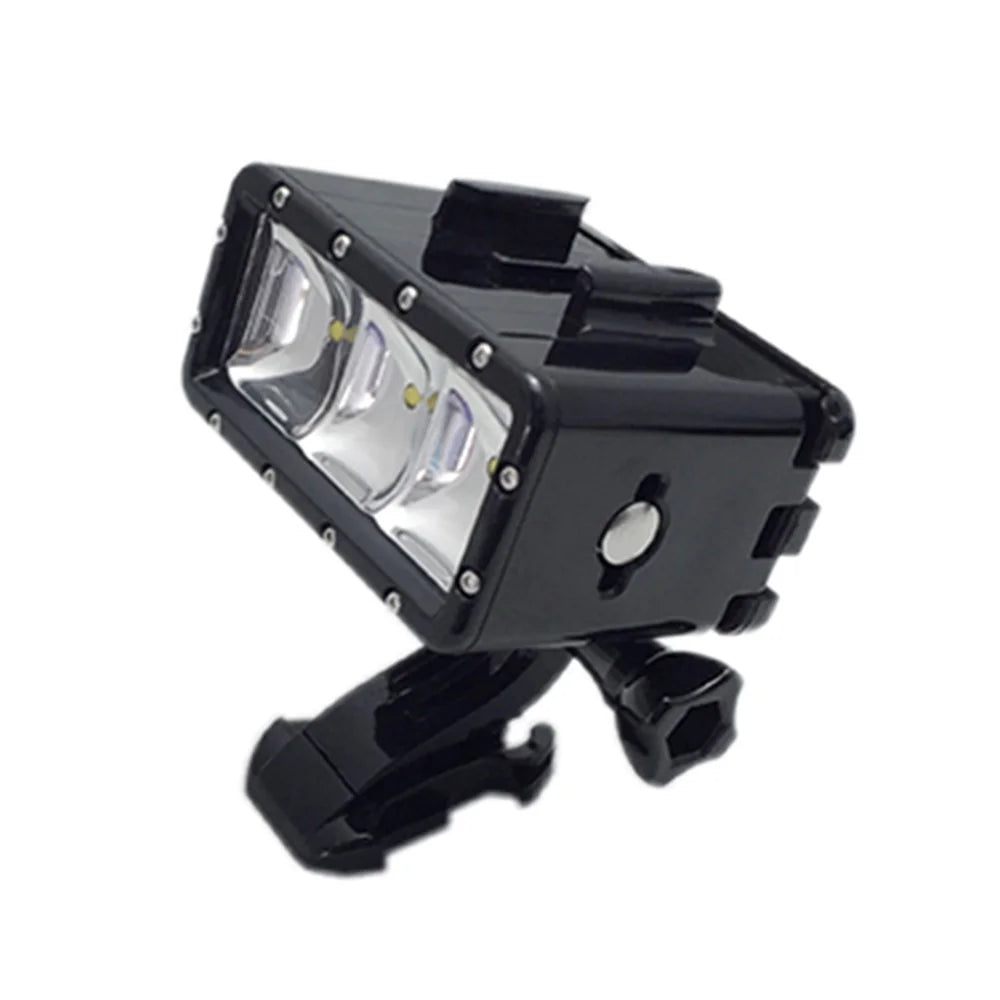 SUPTIG Waterproof LED Diving Light Fill Spot Lamp with Dual Battery for GoPro Hero, SJCAM Diving Lights - 3