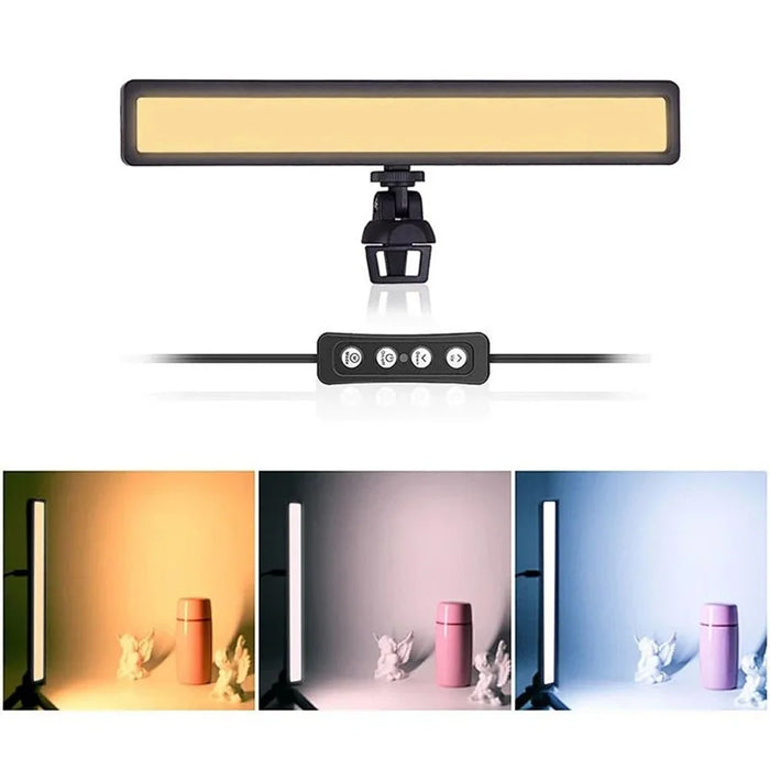 VLOGLITE WS66 Video Conference Lighting with Tripod LED Webcam Streaming Lights Laptop Light for Self Broadcasting Live Streaming - 1