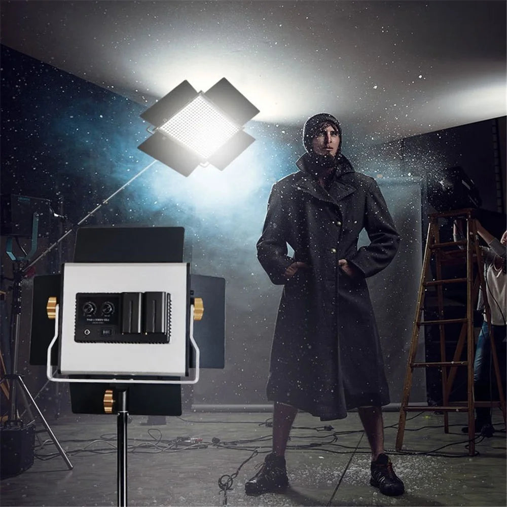 VLOGLITE W660S LED Video Light with Tripod Stand 3200-6500K Photography Studio Lighting for Video Film Recording - EU Plug - 7