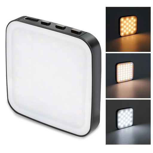 VLOGLITE W42 Magnetic Mini LED Fill Light Rechargeable Selfie Light Portable Phone Light for Phone, Laptop, Tablet - 1