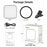 VLOGLITE W42 Magnetic Mini LED Fill Light Rechargeable Selfie Light Portable Phone Light for Phone, Laptop, Tablet - 7