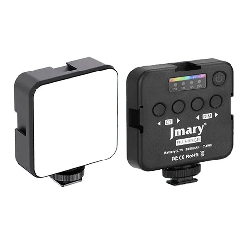 JMARY FM-69RGB Mini RGB Video Light Camera Light Photography Lighting Dimmable Lamp - 1