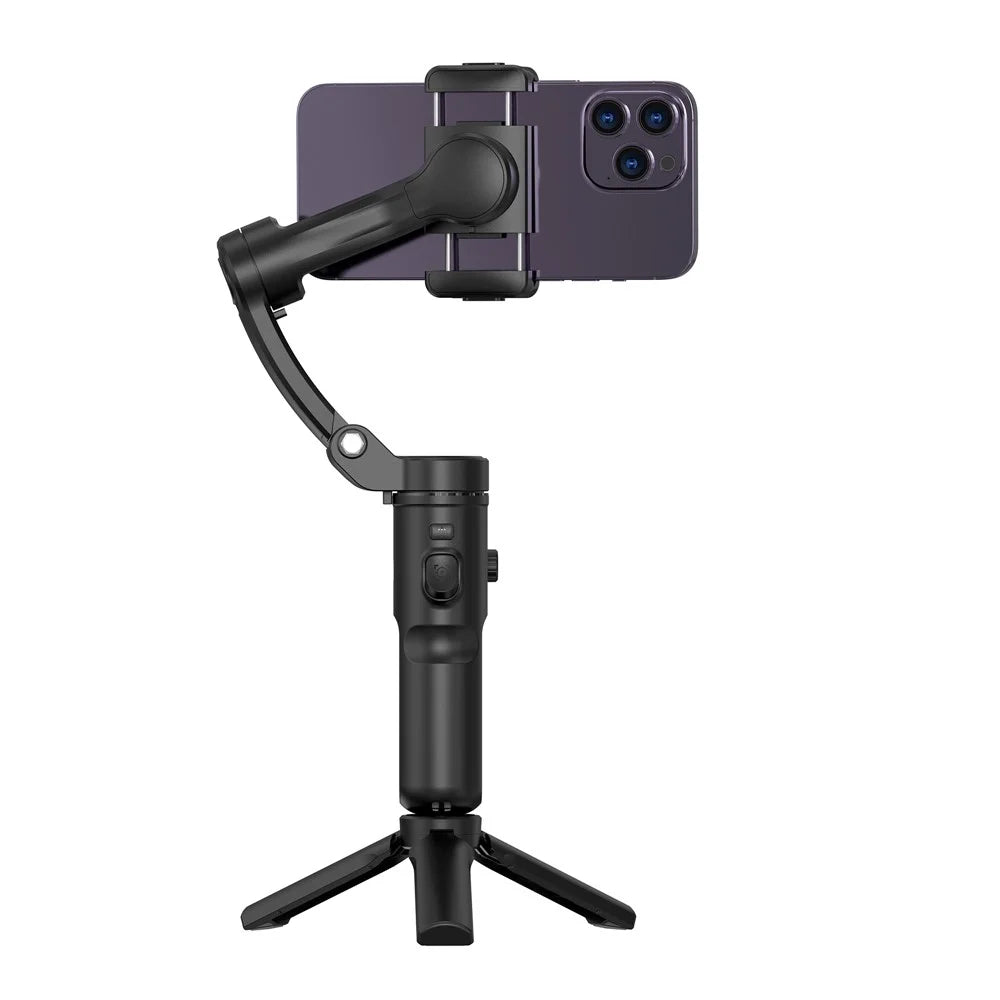 TOKQI M02 Intelligent Face Tracking Anti-Shake Gimbal Phone Holder Live Streaming Tripod Handheld Stabilizer - 1