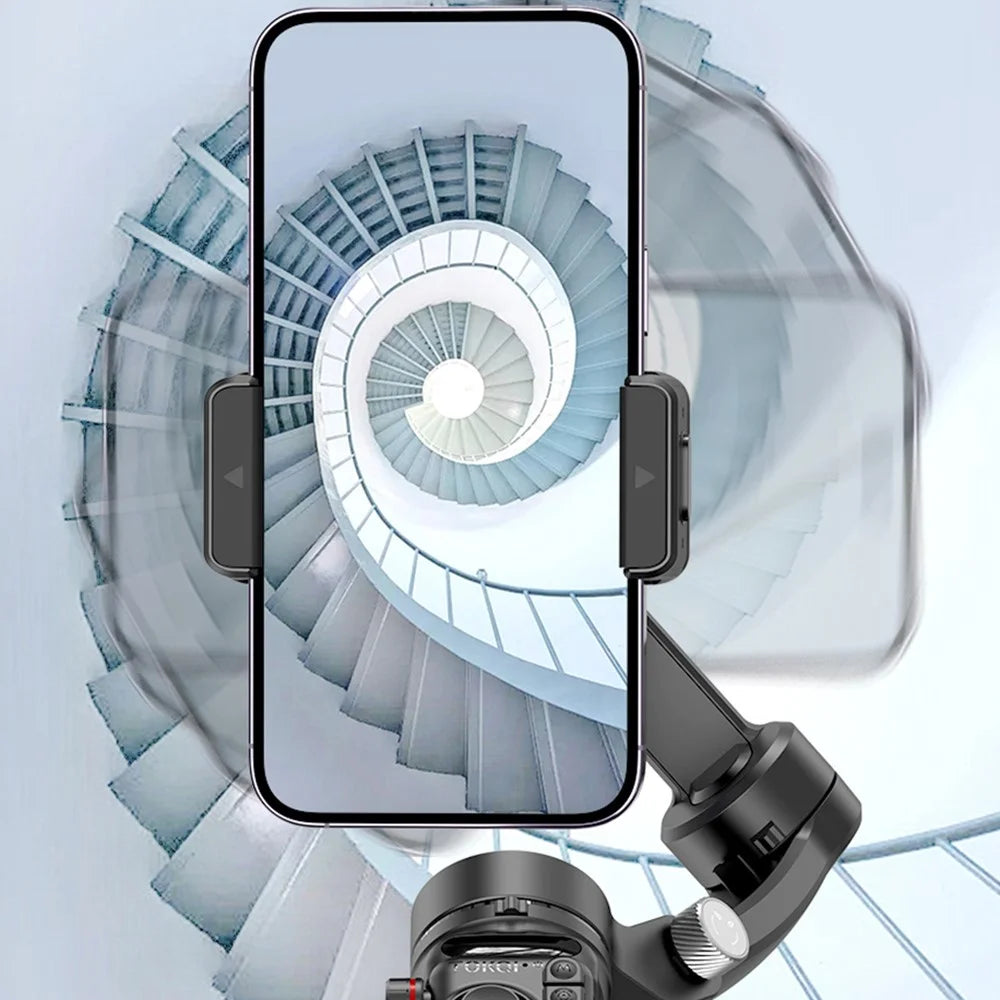 TOKQI M02 Intelligent Face Tracking Anti-Shake Gimbal Phone Holder Live Streaming Tripod Handheld Stabilizer - 3
