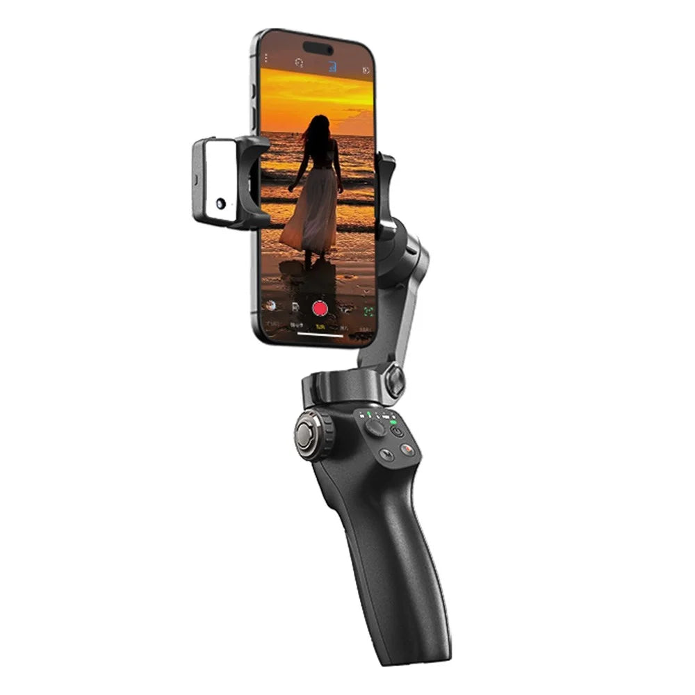 XIAOMIYOUPIN FUNSNAP CM8 Foldable 3 Axis Anti Shake Smartphone Gimbal Stabilizer for Vlog Shooting, AI Version - 1