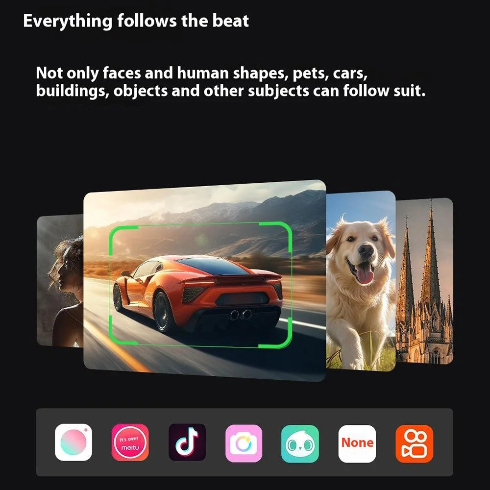 XIAOMIYOUPIN FUNSNAP CM8 Foldable 3 Axis Anti Shake Smartphone Gimbal Stabilizer for Vlog Shooting, AI Version - 4