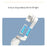 A10 Smartphone Handheld Selfie Stick Foldable Extended Tripod with LED Light - White - 3