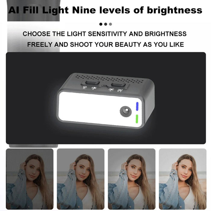 L9lite Intelligent AI Tracking 3 Axis Anti Shake Smartphone Gimbal Stabilizer with Fill Light - 4