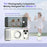 MOCA Grip Camera Handle with Detachable Remote Control and LED Light for iPhone 17  /  16  /  15 MagSafe Compatible Shooting Accessories - White - 2