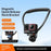 VRIG AC-82 360 Degree Ball Head Magnetic Neck Mount Bracket for Insta360 Ace  /  Pro  /  Pro 2  /  X5  /  X4 Air Quick Release Adjustable Bracket - Black - 3