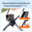 VRIG AC-82 360 Degree Ball Head Magnetic Neck Mount Bracket for Insta360 Ace  /  Pro  /  Pro 2  /  X5  /  X4 Air Quick Release Adjustable Bracket - Black - 6